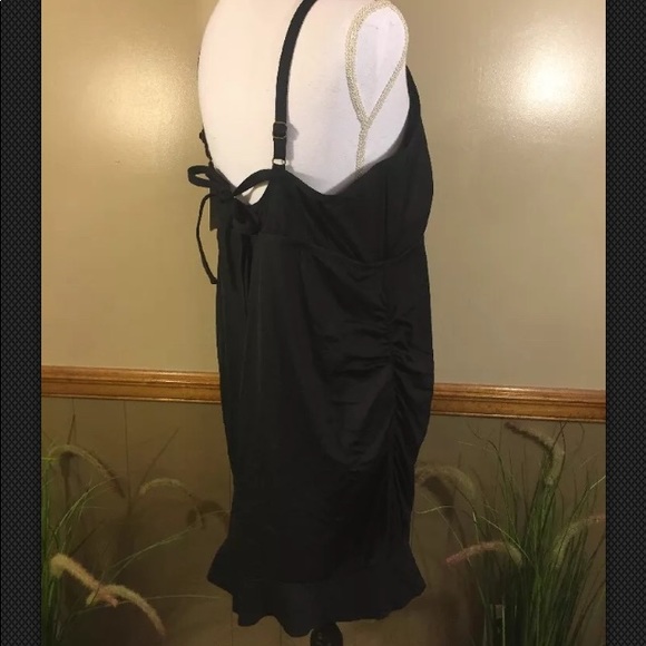 Swim Solutions Swim Swim Solutions Flyaway Tummy Control Swimdress